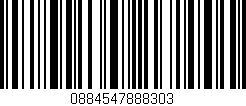 Código de barras (EAN, GTIN, SKU, ISBN): '0884547888303'