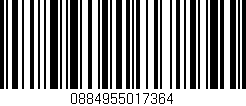 Código de barras (EAN, GTIN, SKU, ISBN): '0884955017364'
