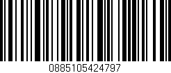Código de barras (EAN, GTIN, SKU, ISBN): '0885105424797'