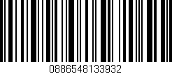 Código de barras (EAN, GTIN, SKU, ISBN): '0886548133932'
