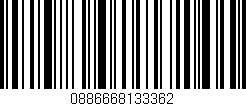 Código de barras (EAN, GTIN, SKU, ISBN): '0886668133362'