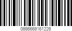 Código de barras (EAN, GTIN, SKU, ISBN): '0886668161228'
