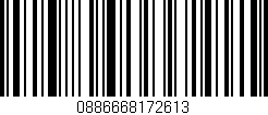 Código de barras (EAN, GTIN, SKU, ISBN): '0886668172613'