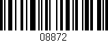 Código de barras (EAN, GTIN, SKU, ISBN): '08872'