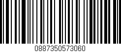 Código de barras (EAN, GTIN, SKU, ISBN): '0887350573060'
