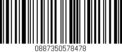 Código de barras (EAN, GTIN, SKU, ISBN): '0887350578478'