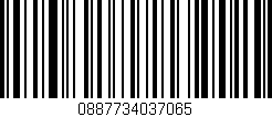 Código de barras (EAN, GTIN, SKU, ISBN): '0887734037065'