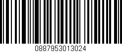 Código de barras (EAN, GTIN, SKU, ISBN): '0887953013024'