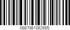 Código de barras (EAN, GTIN, SKU, ISBN): '0887961062885'