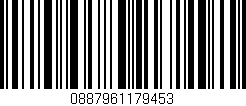 Código de barras (EAN, GTIN, SKU, ISBN): '0887961179453'