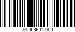 Código de barras (EAN, GTIN, SKU, ISBN): '0888066010603'