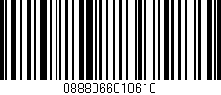 Código de barras (EAN, GTIN, SKU, ISBN): '0888066010610'
