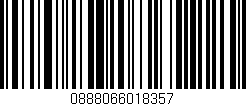 Código de barras (EAN, GTIN, SKU, ISBN): '0888066018357'