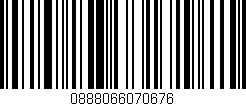 Código de barras (EAN, GTIN, SKU, ISBN): '0888066070676'