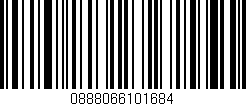 Código de barras (EAN, GTIN, SKU, ISBN): '0888066101684'