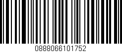 Código de barras (EAN, GTIN, SKU, ISBN): '0888066101752'