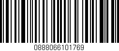 Código de barras (EAN, GTIN, SKU, ISBN): '0888066101769'