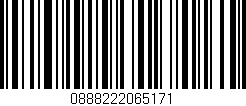 Código de barras (EAN, GTIN, SKU, ISBN): '0888222065171'