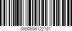 Código de barras (EAN, GTIN, SKU, ISBN): '0889698122191'