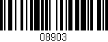 Código de barras (EAN, GTIN, SKU, ISBN): '08903'
