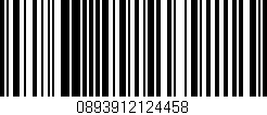 Código de barras (EAN, GTIN, SKU, ISBN): '0893912124458'