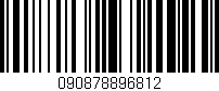 Código de barras (EAN, GTIN, SKU, ISBN): '090878896812'