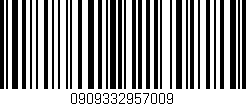 Código de barras (EAN, GTIN, SKU, ISBN): '0909332957009'