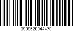 Código de barras (EAN, GTIN, SKU, ISBN): '0909628944478'