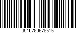 Código de barras (EAN, GTIN, SKU, ISBN): '0910789678515'