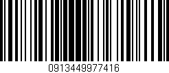 Código de barras (EAN, GTIN, SKU, ISBN): '0913449977416'