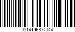 Código de barras (EAN, GTIN, SKU, ISBN): '0914196674344'