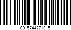 Código de barras (EAN, GTIN, SKU, ISBN): '0915744271015'