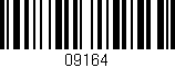 Código de barras (EAN, GTIN, SKU, ISBN): '09164'