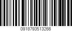 Código de barras (EAN, GTIN, SKU, ISBN): '0918793513266'