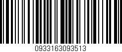 Código de barras (EAN, GTIN, SKU, ISBN): '0933163093513'