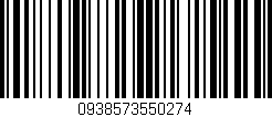Código de barras (EAN, GTIN, SKU, ISBN): '0938573550274'