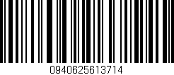 Código de barras (EAN, GTIN, SKU, ISBN): '0940625613714'