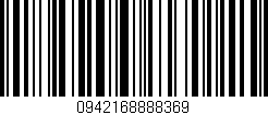 Código de barras (EAN, GTIN, SKU, ISBN): '0942168888369'