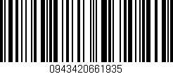Código de barras (EAN, GTIN, SKU, ISBN): '0943420661935'