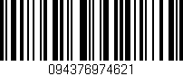 Código de barras (EAN, GTIN, SKU, ISBN): '094376974621'