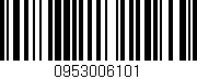 Código de barras (EAN, GTIN, SKU, ISBN): '0953006101'