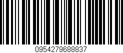 Código de barras (EAN, GTIN, SKU, ISBN): '0954279688837'