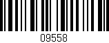 Código de barras (EAN, GTIN, SKU, ISBN): '09558'