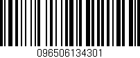 Código de barras (EAN, GTIN, SKU, ISBN): '096506134301'