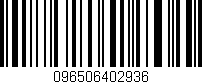 Código de barras (EAN, GTIN, SKU, ISBN): '096506402936'