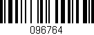 Código de barras (EAN, GTIN, SKU, ISBN): '096764'