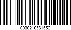 Código de barras (EAN, GTIN, SKU, ISBN): '0968210561653'