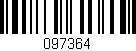 Código de barras (EAN, GTIN, SKU, ISBN): '097364'