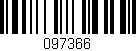 Código de barras (EAN, GTIN, SKU, ISBN): '097366'