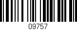 Código de barras (EAN, GTIN, SKU, ISBN): '09757'